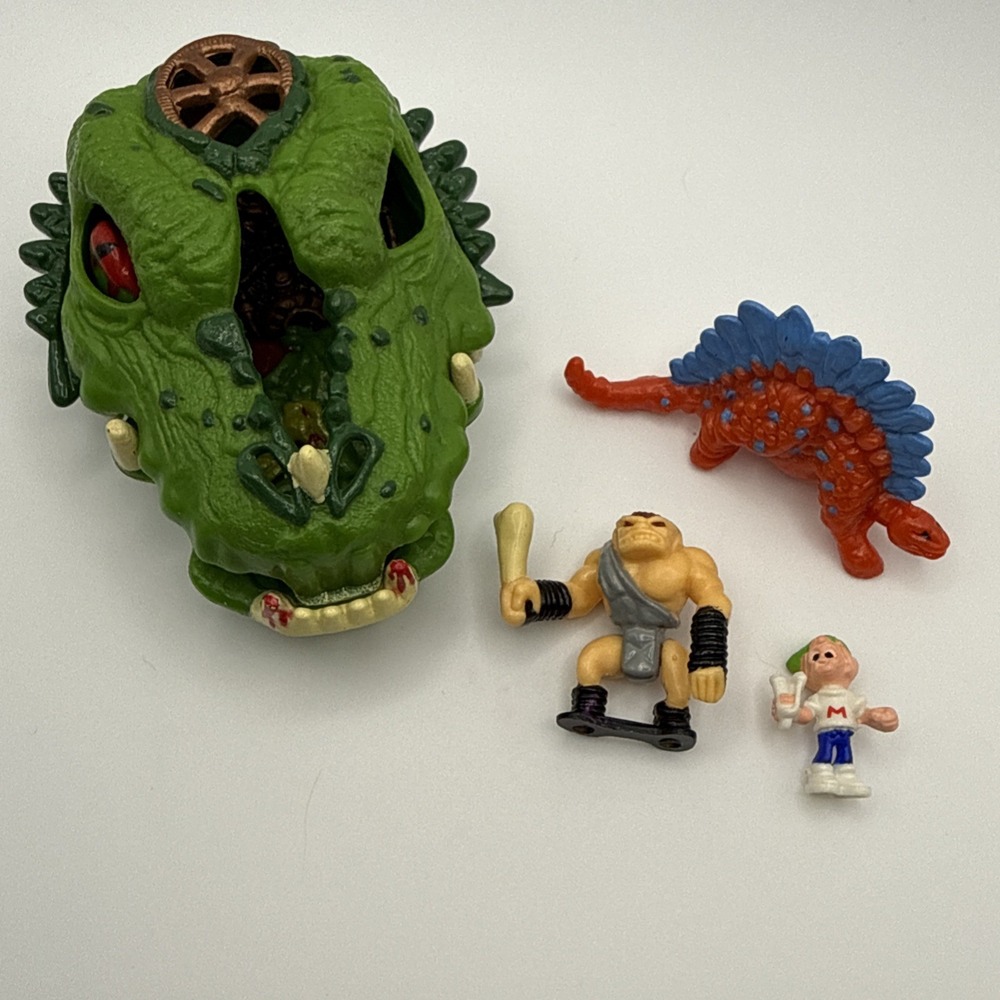 Mighty Max Versus Kronosaur Horror Head Playset Complete 1992 Bluebird Near Mint